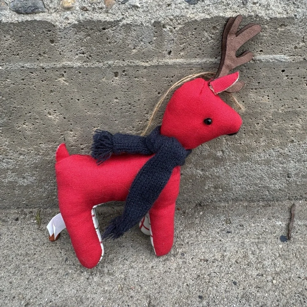 Target Fabric Deer Ornament 2019 Retired‎ Wondershop